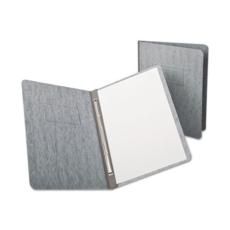 Tops Business Forms Oxford, Pressguard Coated Cover, Prong Clip, Letter, 3in Capacity, Gray 12705